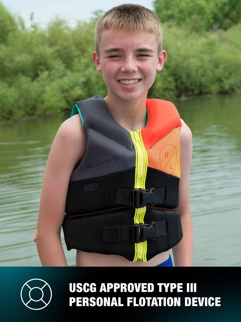 Hyperlite Elite Infant/Toddler, Child & Youth Life Jackets – USCG Approved for Boating, Water Sports & Swimming - Image 4